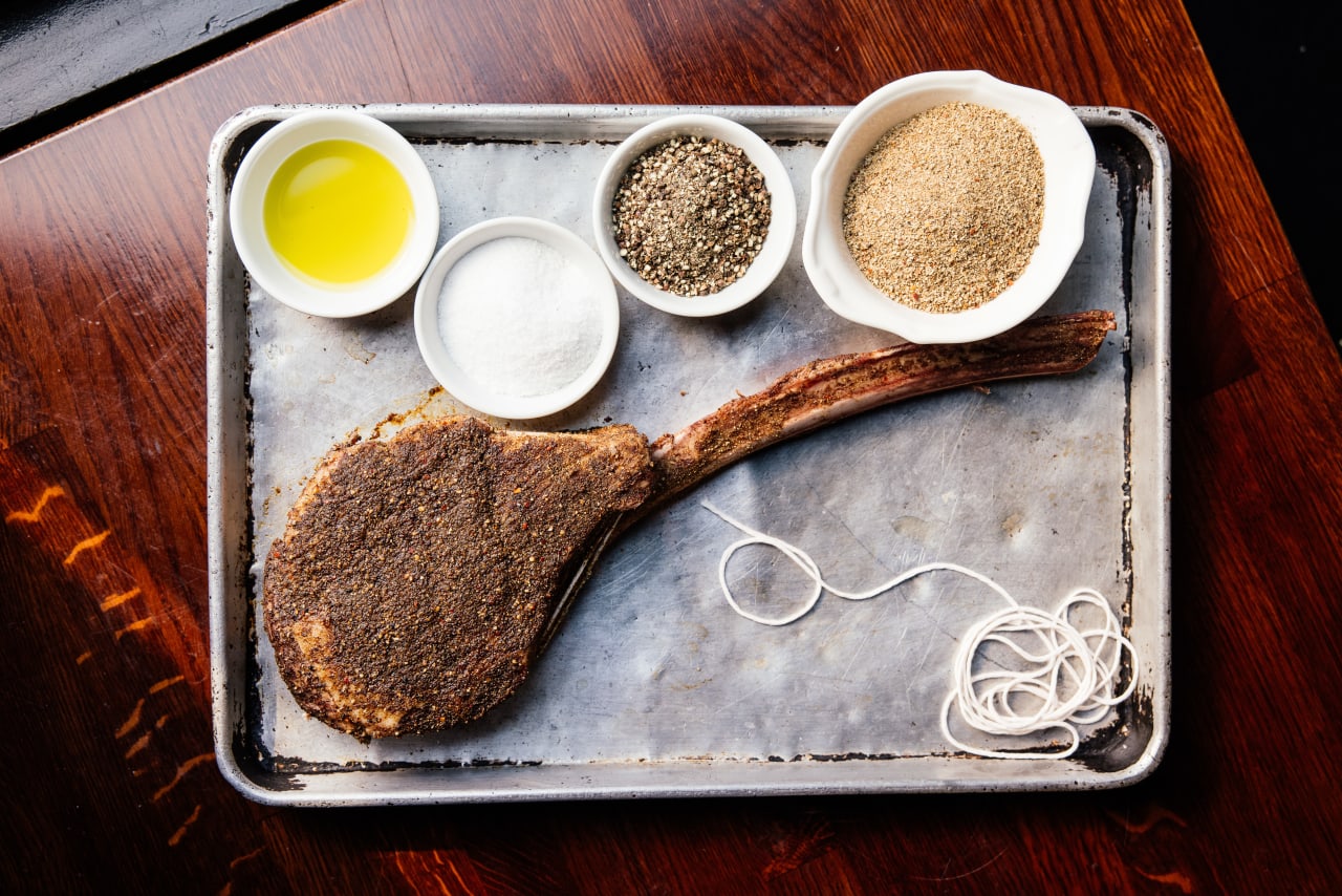 Porcini Rubbed Ribeye Wagyu Recipe Nancy Silverton